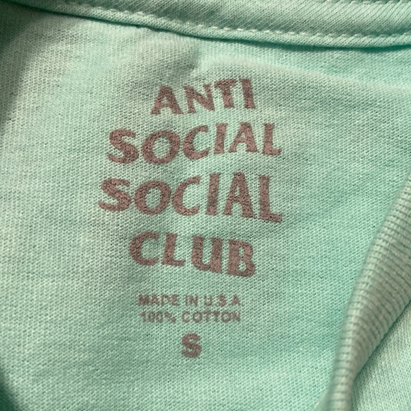 ANTI SOCIAL Cotton Tee - Picture 4 of 4